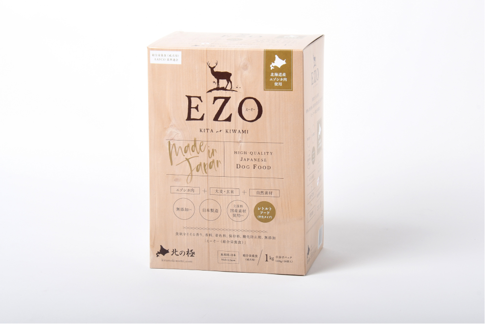 北の極)総合栄養食 EZO(えｰぞｰ)1Kg(100g×10袋)